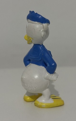 DISNEY MICKEY & FRIENDS PVC TOY FIGURE Donald Duck 1960's HEIMO GERMANY - Picture 5 of 8