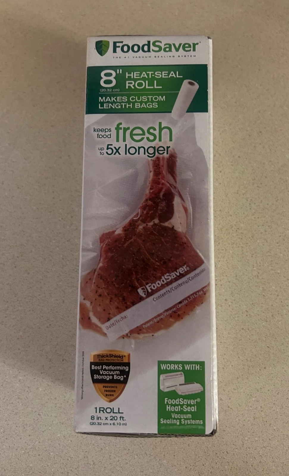 FoodSaver Vacuum Sealer Bag and Roll - Thumbnail 5