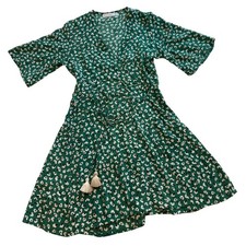 Faithful the Brand Green w While Flower Wrap Mini Size M