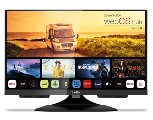 Cello 19″ Smart WebOS Traveller 12-Volt TV with Freeview Play - Picture 1 of 8