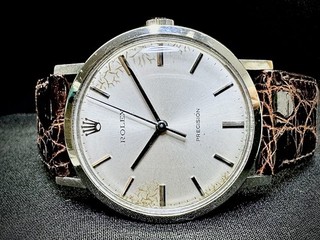 Rolex Precision 34.110 Cal.1225 Manual Wind serviced and refurbished GENUINE!