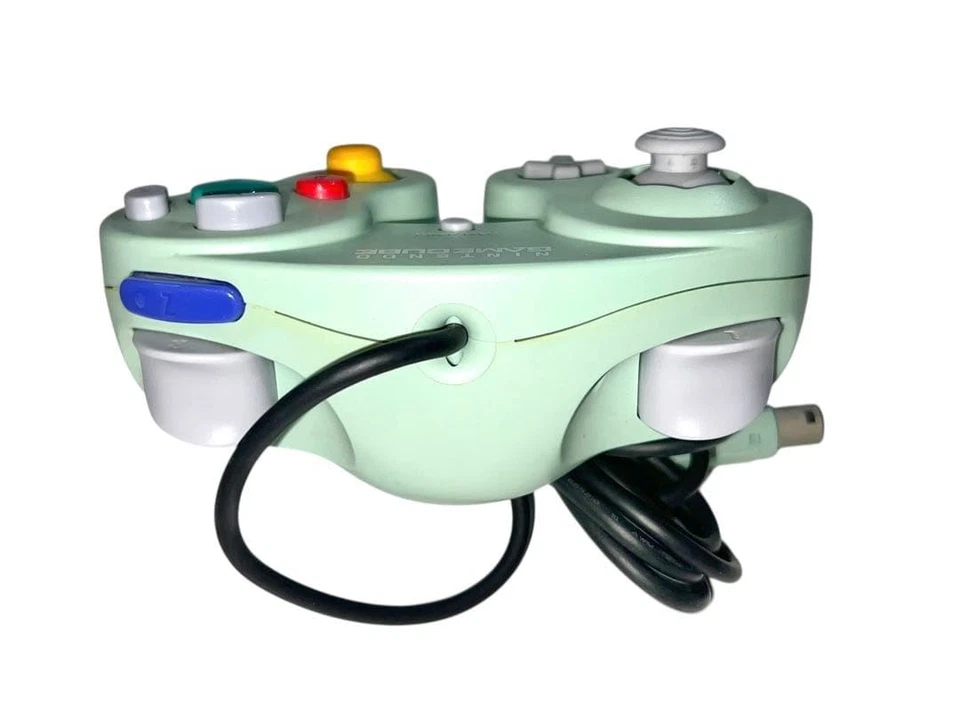 Official Nintendo GameCube Controller Joystick "Light Green " OEM Tested DOL-003 - Image 2 of 4