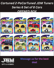 CarTuned JDM Tuners Series 6 Set of 8 Cars 1/64 OPENED BOX