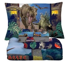 Jurassic Park Kids Reversible Twin Bed Set-T832064925