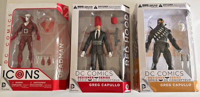 DC Action Figures 3Pack Deadman, Talon & Red Hood sealed