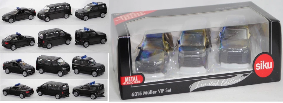 Siku Super 6315 00400 VIP Set (Sicherheitsdienst)