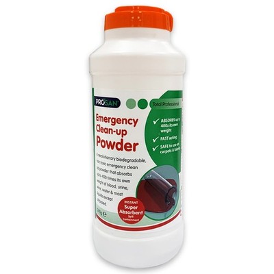 12 x Clean Up Pulver - super saugfähig - 240g Dose - Körperflüssigkeit Reinigung x 12