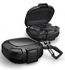 for Shokz OpenFit 2 Case with Drop-Proof Lock, Shockproof Rugged Bumper Cases...