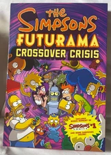 THE SIMPSONS FUTURAMA CROSSOVER CRISIS BOOK IN A BOX WITH & #1 COMIC REISSUE