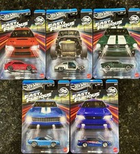 2026 Hot Wheels Silver Series Fast  Furious Dream Lineup Set Of 5 - NEW