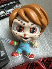 Tiny Nightmares Horror Mystery Vinyl 3” Figure Just Play Terrif-Eyes CHUCKY NEW
