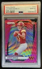 2024 Prizm Jayden Daniels RC Pink Wave Rookie #347 Commanders PSA 10