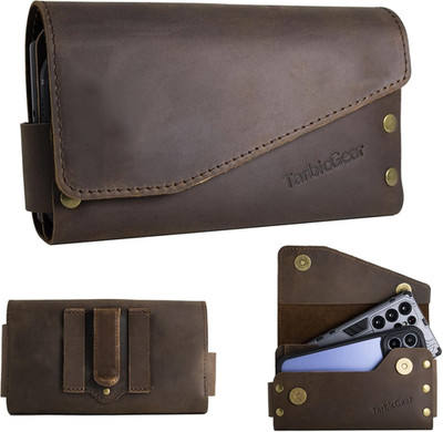 Leather Double Phone Case for Two Phones, Double Phone Holster For...