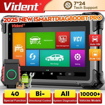 Vident iSmart800Pro BT BiDirectional OBD2 Scanner All System Diagnostic Tool FCA