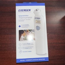 EXERGEN CORP TEMPORAL ARTERY THERMOMETER COMFORT SCANNER TAT-2000C Open Box