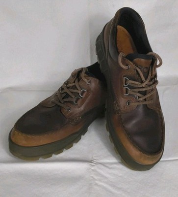 ECCO Track 2 Low Mens Brown Leather Hiking Shoe Size 44 US 10-10.5 Gore-Tex