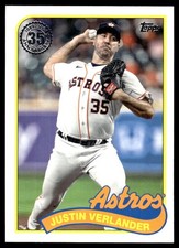 Justin Verlander 2024 Topps #89-26 Astros Insert ? SEE SCAN! FREE SHIPPING