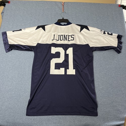 NFL Reebok Throwbacks Jersey Dallas Cowboys J Jones 21 Large read flaws - Picture 2 of 16