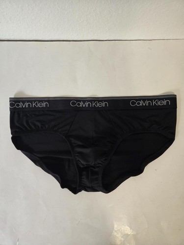 Calvin Klein Men's Logo Waistband Black Briefs Underwear Size XL