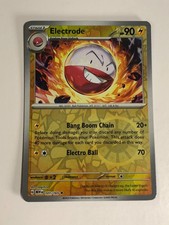 Pokemon TCG 151 Reverse Holographic Electrode 101/165 Near Mint