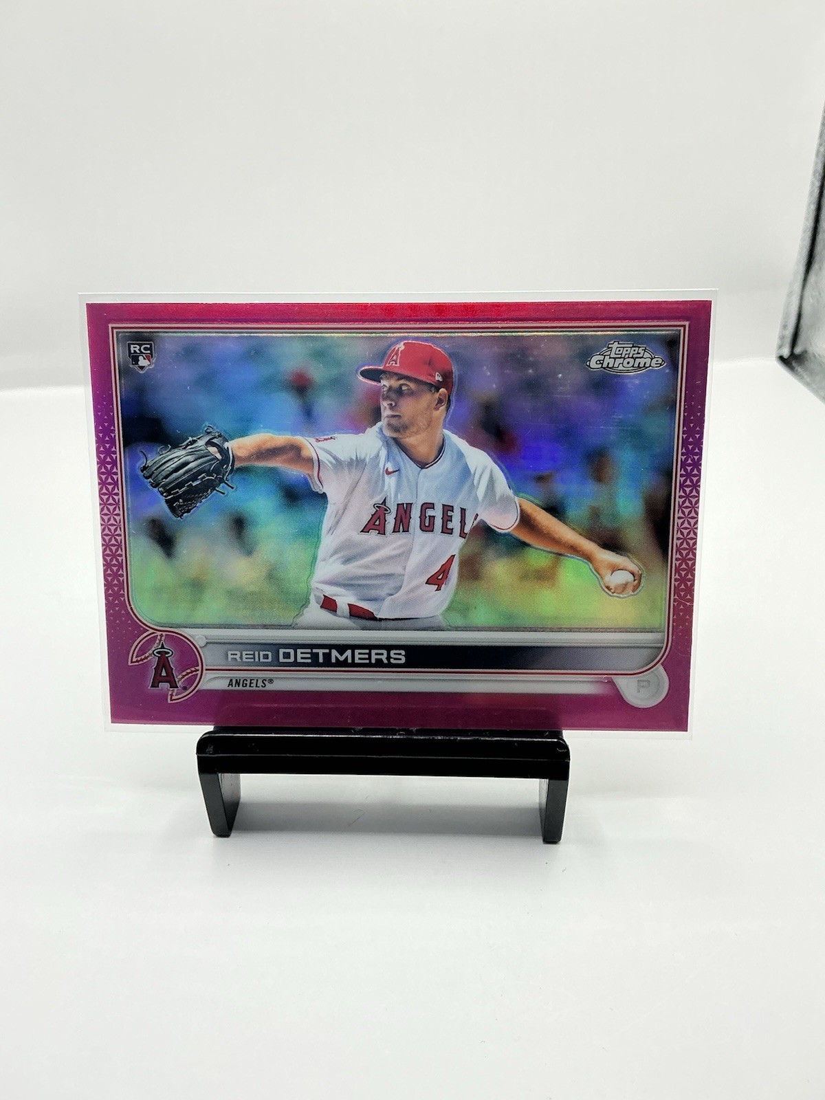 2022 Topps Chrome - Reid Detmers #79 Pink Refractor (RC)