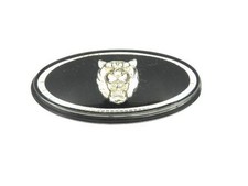 Genuine New Jaguar Black Lenkrad Emblem S-Type X-Type XJ6 X12