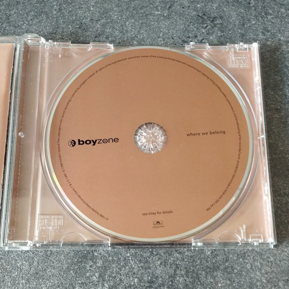 Boyzone - Where We Belong CD - Bild 4 von 4