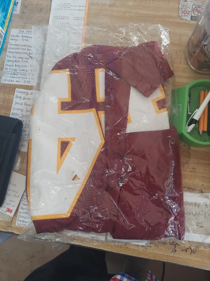 John Riggins Autographed Washington Redskins Jersey (Original, SEALED) - Image 2 of 2