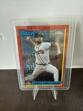 2024 Topps Chrome Spencer Schwellenbach Red Mojo Refractor #T90C-60 /199