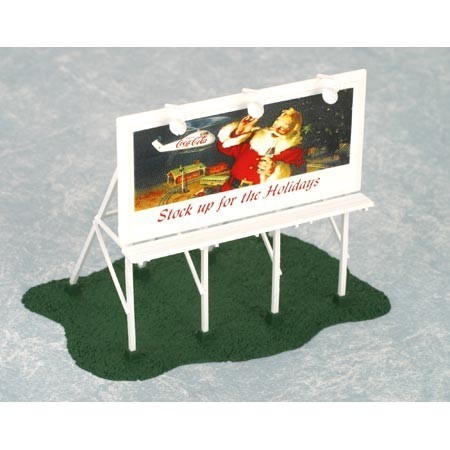 Valla publicitaria de Coca Cola Athearn 8266 "Stock up for the Holidays" | Condition: New