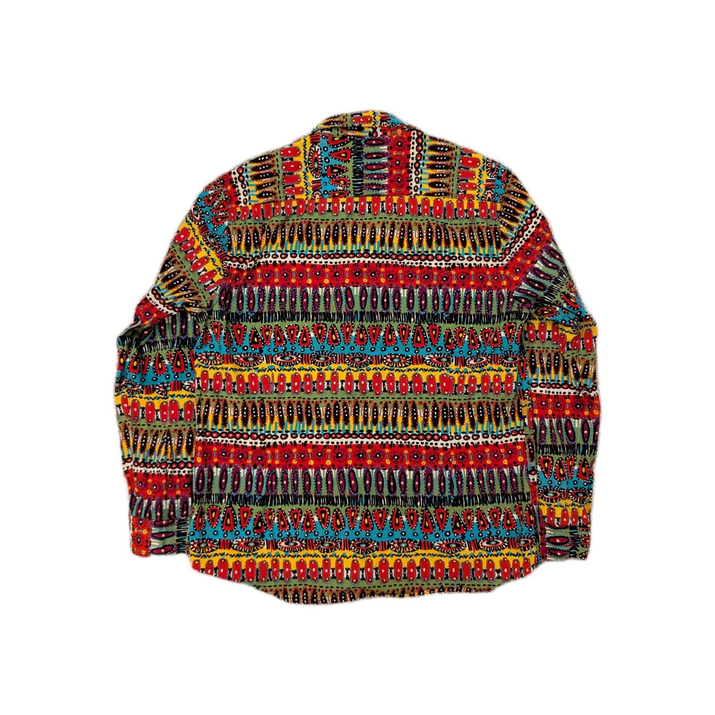 Super Massive Abstract Pattern Colorful Button Do… - image 2