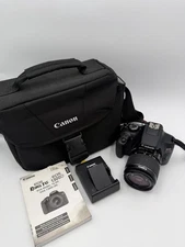Canon EOS Rebel T6 DSLR Camera, 18-55mm Lens, Battery, Charger & Bag