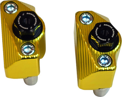 DRIVEN RACING DRCAX-206GD Captive Axle Block Gold Grom and Grom ABS