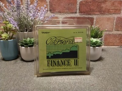 Vintage 1983 TANDY Personal Finance II RADIO SHACK Exclusive NEW OLD STOCK