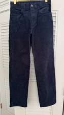 BROOKS BROTHERS Boys Size 12 Fleece Classic Stretch Corduroy Pants Navy Blue