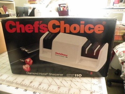 Chef's Choice Diamond Hone Pro Knife Sharpener Model 110 IN BOX PAPERWORK TESTED