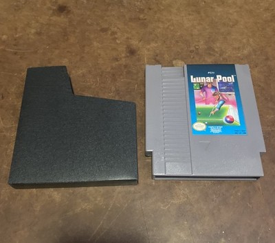 Lunar Pool (Nintendo NES) with Dust Cover