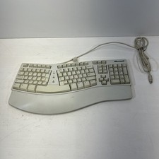 Vintage Microsoft Natural Ergonomic Keyboard Untested. Scratch On Bottom Center