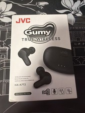 JVC Gummy True Wireless Earbuds - Black HA-A7T-B 