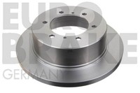 2X Bremsscheibe Ø315Mm Voll FüR Mitsubishi Pajero Klasseic 2.5 TD Galloper