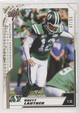 2020 Upper Deck CFL Gold 47/50 Brett Lauther #142 l5j