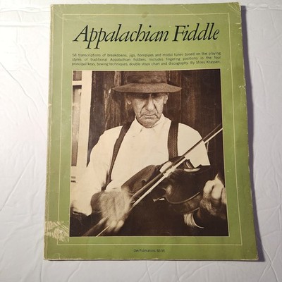 Appalachian Fiddle by Miles Krassen Vintage 1973 Oak Publications Folk Music PB