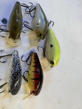 5 DISCONTINUED LUCKY CRAFT FAT CB SR CRANK BAITS