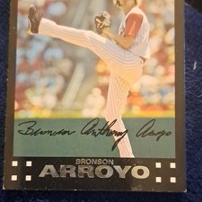 Topps 2006 Bronson Arroyo #30 Cincinnati Reds MLB Baseball Trading Card