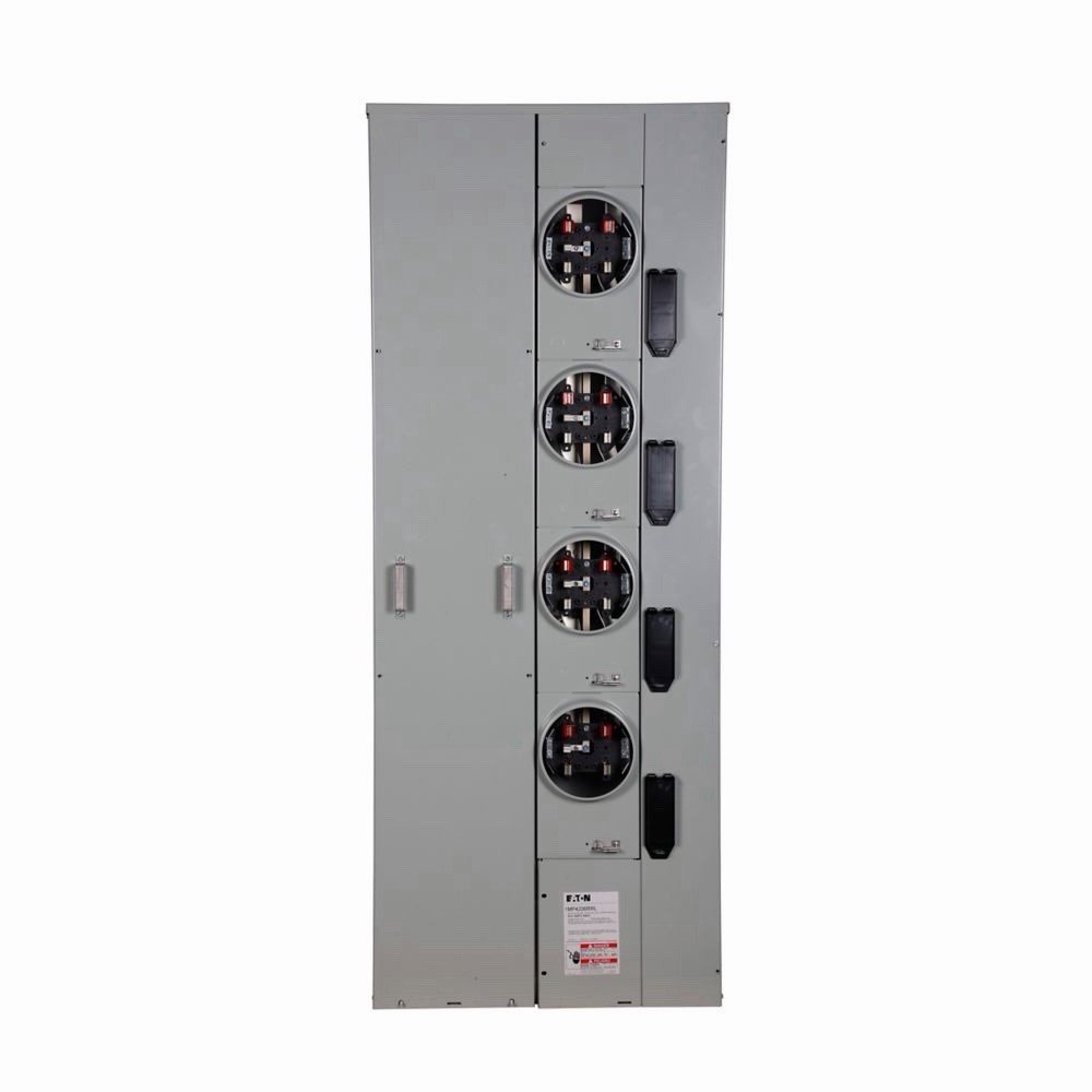 Eaton 1MP4206RRL 120/240 VAC 600 Amp 1-Phase 3-Wire 4-Socket Aluminum