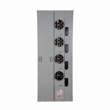 Eaton  1MP4206RRL 120/240 VAC 600 Amp 1-Phase 3-Wire 4-Socket Aluminum
