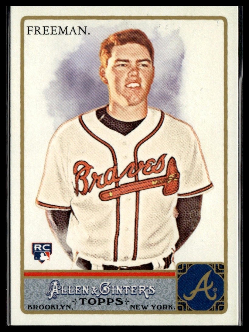 2011 Topps Allen & Ginter #198 Freddie Freeman RC