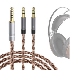 Geekria 4.4mm to Dual 3.5mm Upgrade Audio Cable for Meze Audio 99 Classics