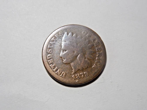 1879 Indian Head Penny in about good condition. But you decide!!!!!