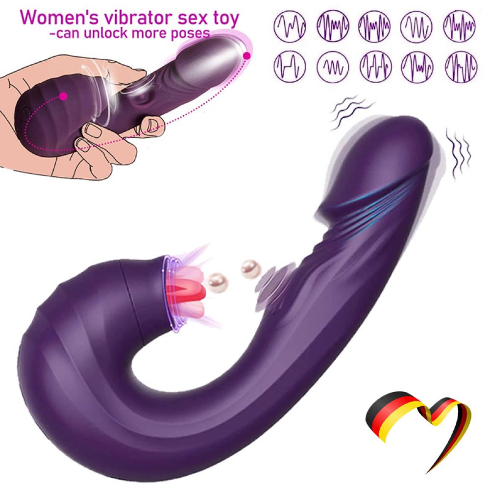 G-Punkt Vibrator Rabbit Sexspielzeug für Frauen Dildo Anal Klitoris Stimulation